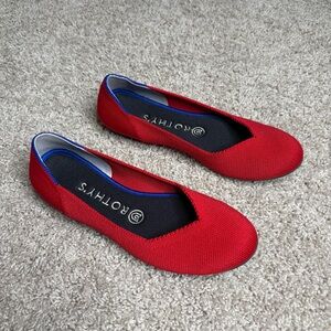 Rothy's Red Flats